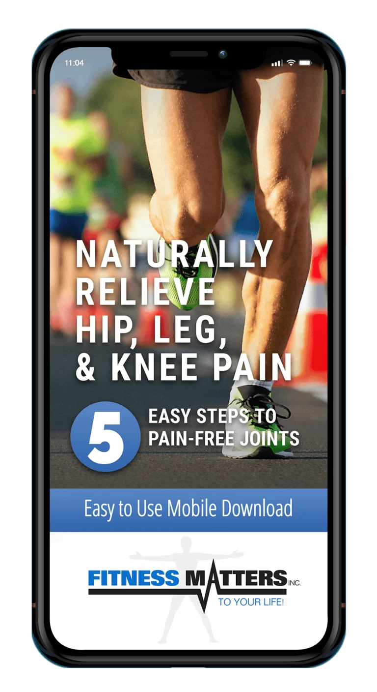 NATURALLY RELIEVE YOUR HIP, KNEE, OR LEG PAIN ebook by Fitness Matters