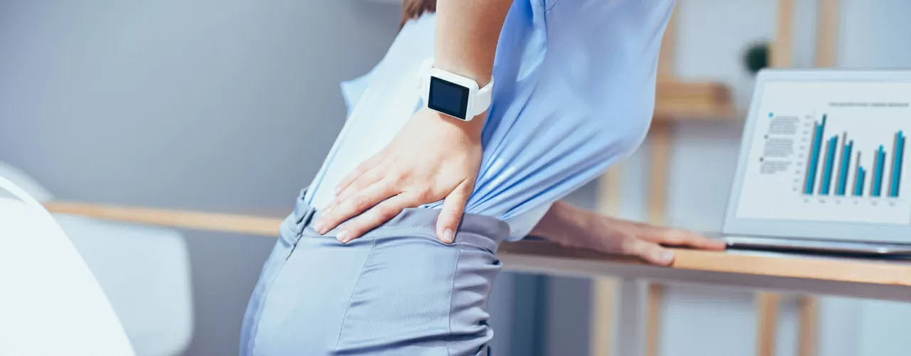 Back pain relief through improving posture in Ohio